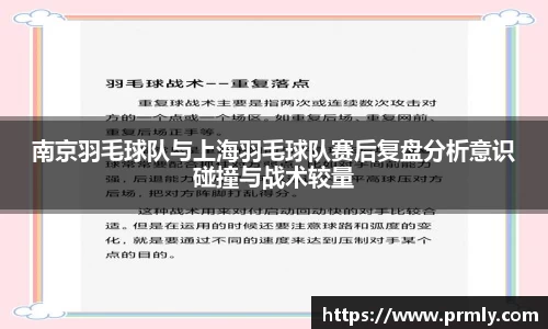 南京羽毛球队与上海羽毛球队赛后复盘分析意识碰撞与战术较量